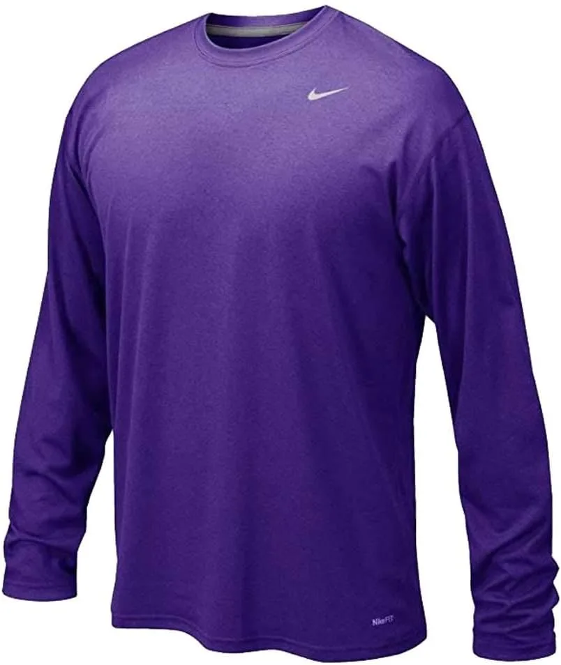 Футболка Nike Legend с длинным рукавом для мужчин, фиолетовый