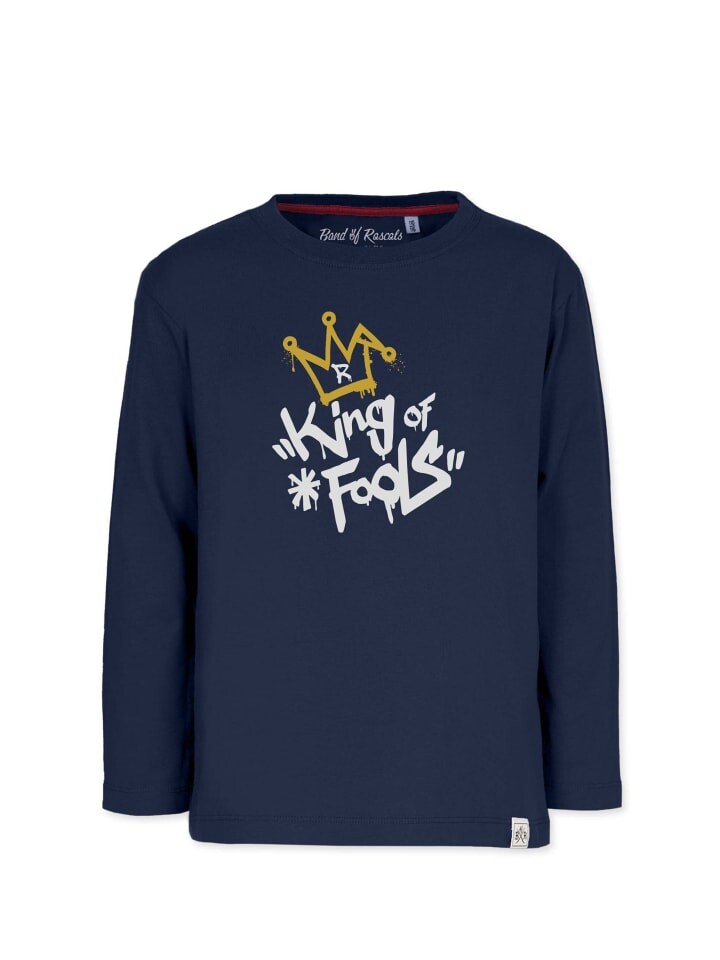 

Лонгслив Band of Rascals King of Fools, синий