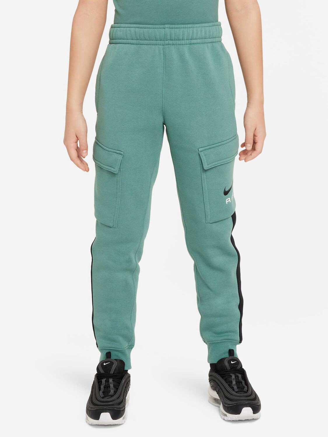 

Спортивные брюки Nike B NSW N AIR FLC CARGO PANT BB, зеленый