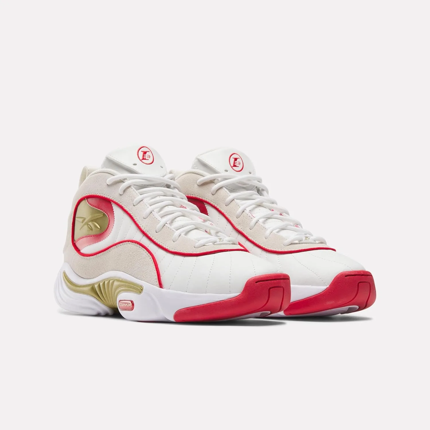 Детские кроссовки Reebok Answer III унисекс, белый/красный — фото 2