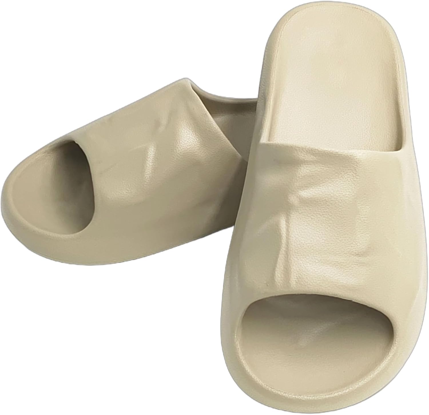 

Сандалии PXPUIQ Fish Mouth для женщин и мужчин, с открытым носком, быстро сохнут, водонепроницаемые - нескользящие обувь для пляжа и бассейна, для улицы и дома, сада, плавания, душа, йоги, путешествий, зеленый