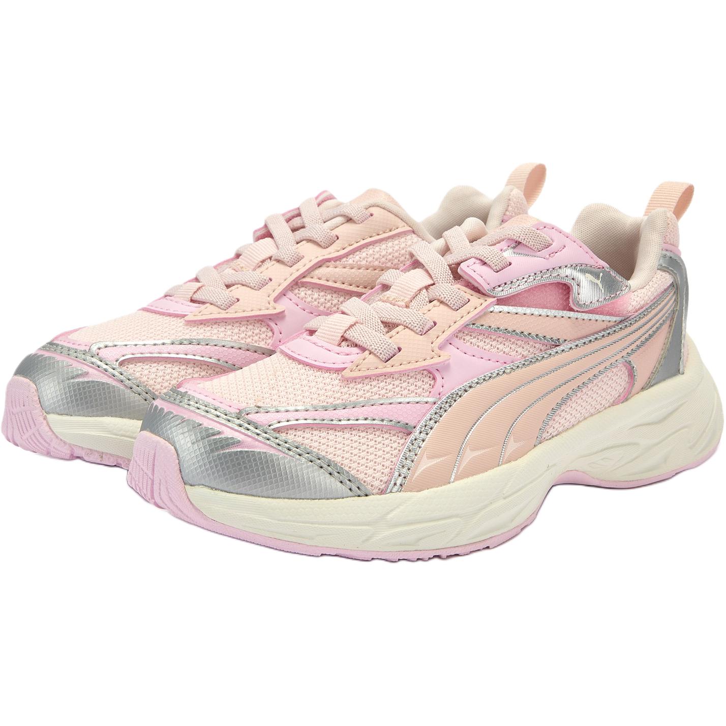 PUMA Morphic Abrasion Resistant Low top детские повседневные кроссовки Pink Kids' — фото 4