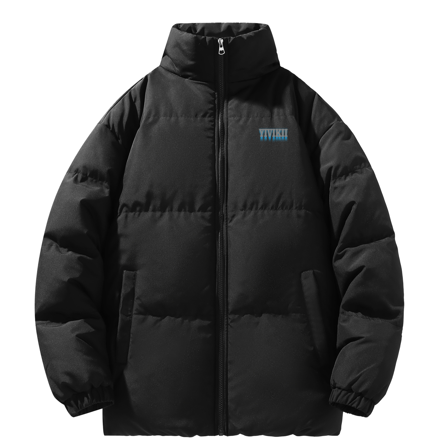 

YIVIKII Пуховик унисекс пустынный хаки, Phantom Black