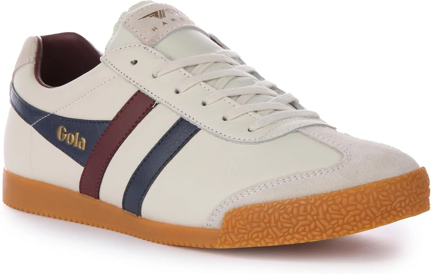 Тренировочные кроссовки Gola Harrier CMA192PY, Off White Burgundy Navy