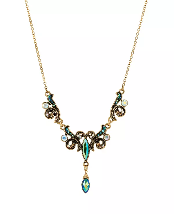 

Ожерелье-Воротник из стекла с несколькими элементами 2028, multi