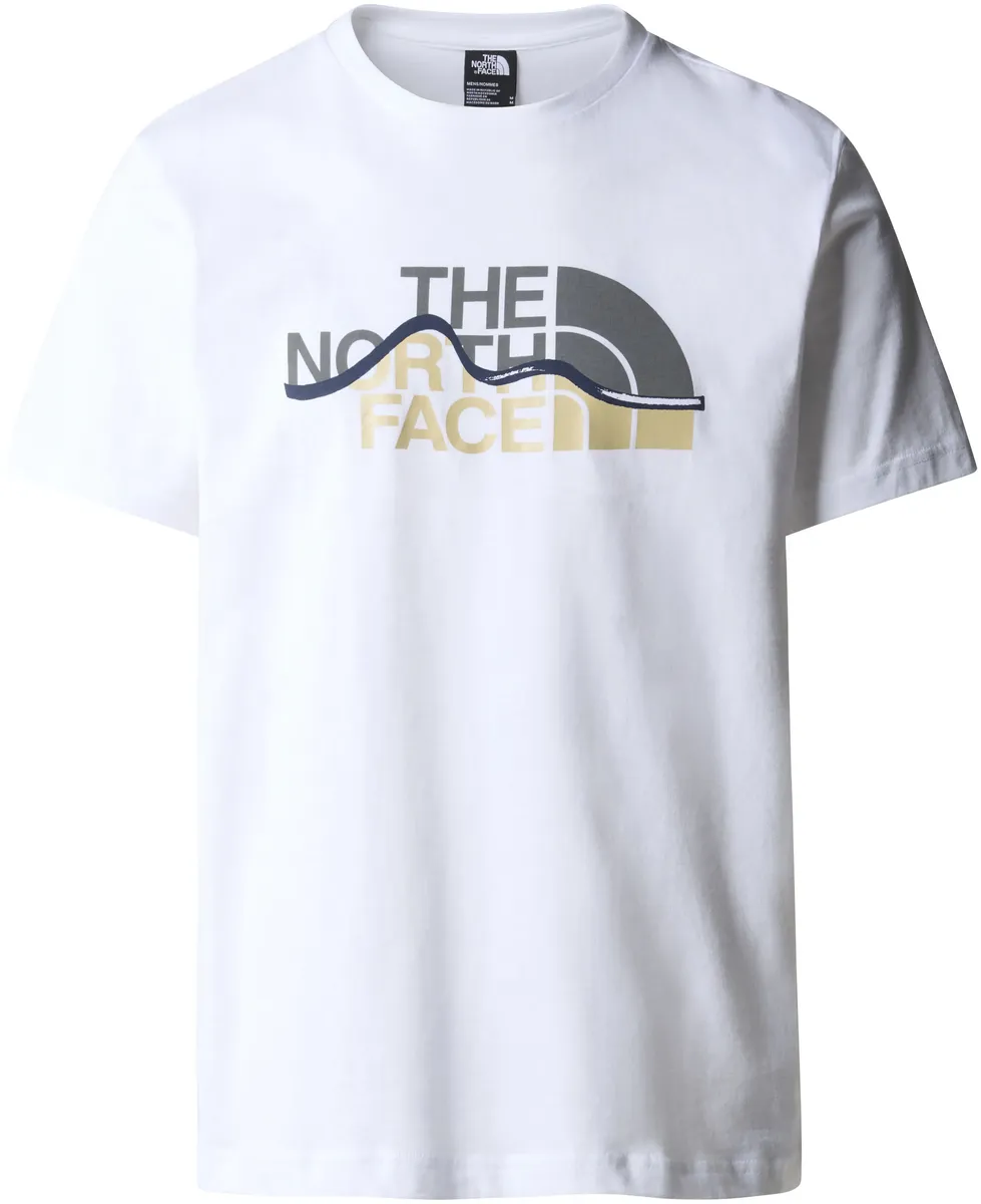 

Футболка The North Face "ФУТБОЛКА MOUNTAIN LINE M S/S", белый