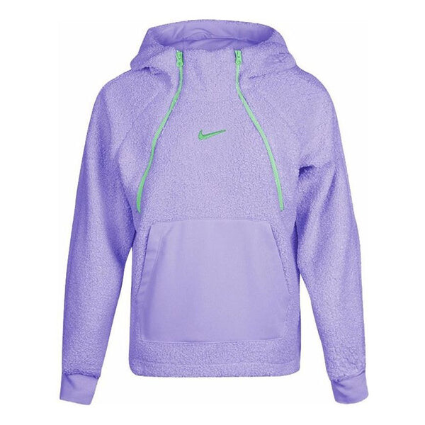 

Куртка спортивная на молнии спортивная с капюшоном пуловер куртка фиолетовая Nike, фиолетовый