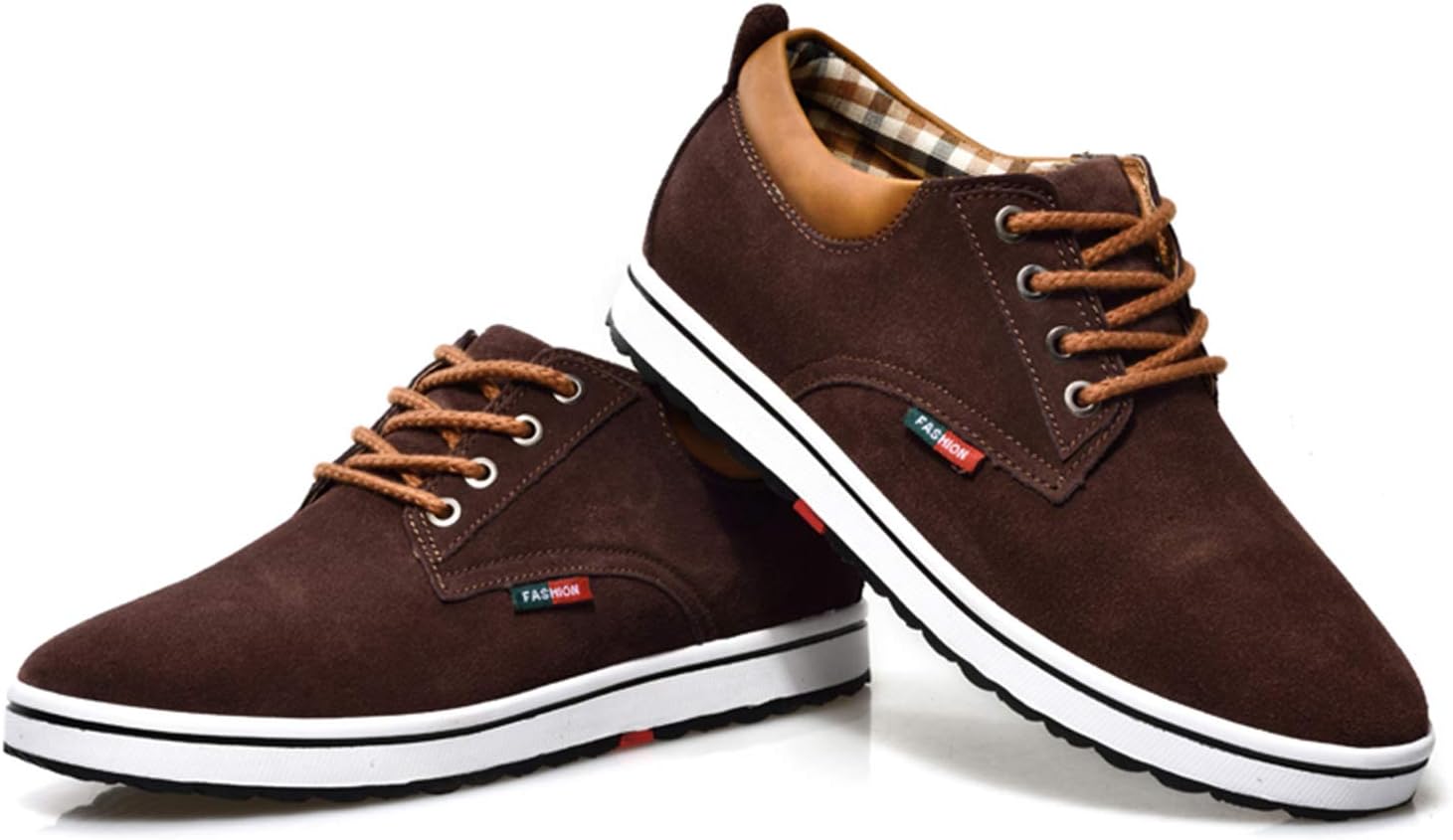 

Мужские туфли CERYTHRINA с увеличением роста на 6 см, шнуровка, фланелевый верх, кожа коровьей выделки