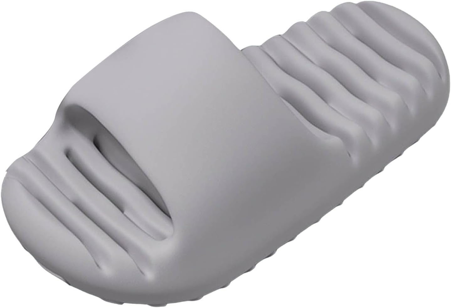 

Тапочки Cloud для женщин и мужчин, ультракомфортные, нескользящие, для душа, для дома и улицы, быстросохнущие, пляжные сандалии Generic, серый