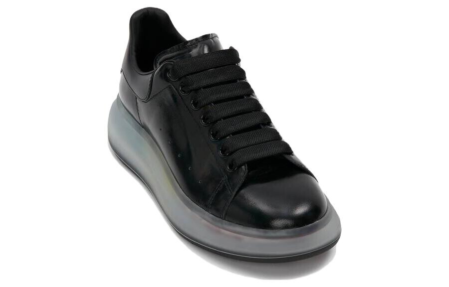 Кроссовки мужские Alexander Mcqueen на платформе, черный — фото 3