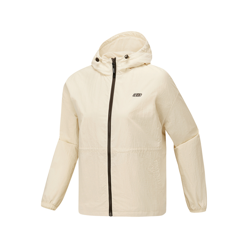 

Skechers Куртка женская спортивная, Ivory White-001J