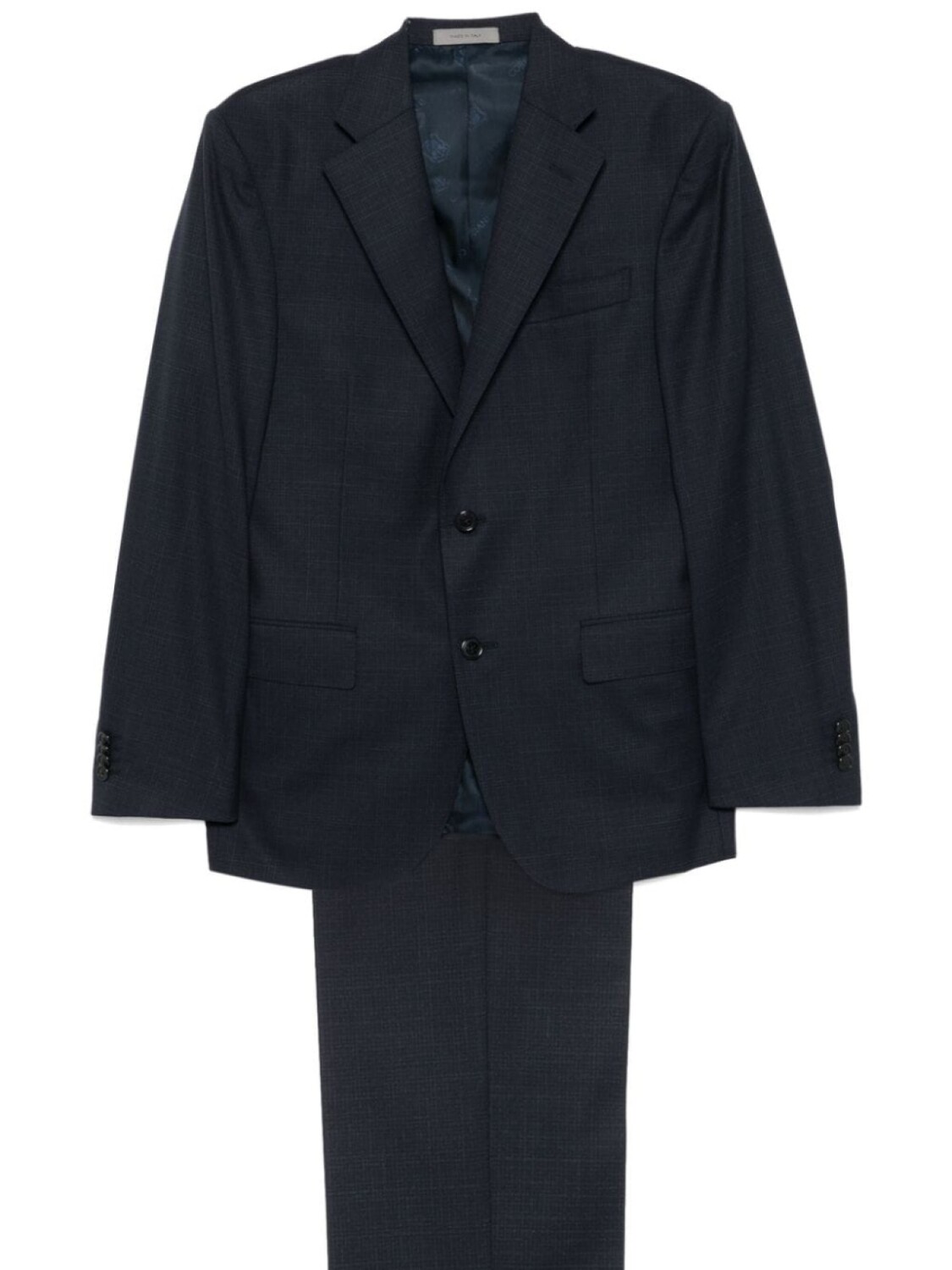 

Corneliani костюм с однобортным пиджаком, синий