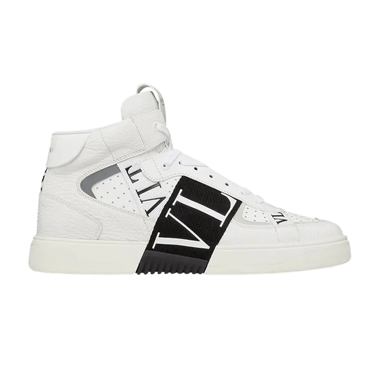 

Кроссовки Valentino VL7N Mid White Black, белый