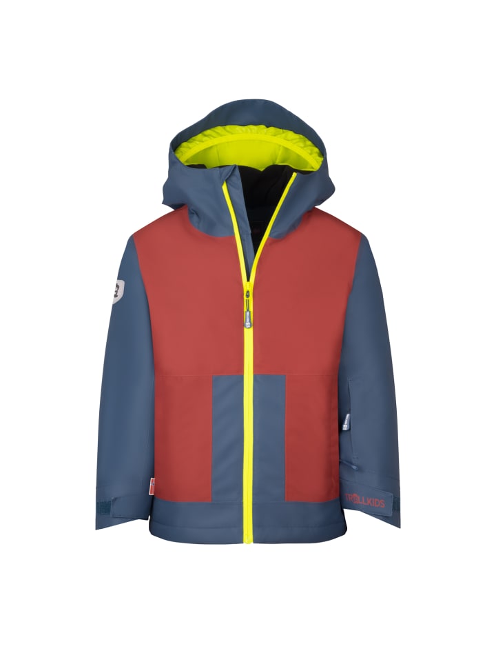 

Карминно-красная куртка для лыж/сноуборда Rauland Trollkids