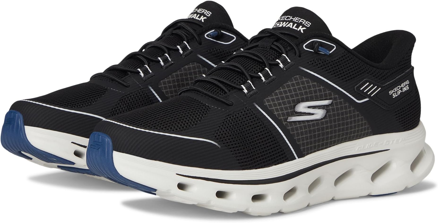 

Кроссовки SKECHERS Performance Hands Free Slip-ins Go Walk Glide-Step 2.0 - Zalor Sneaker, цвет Black/White