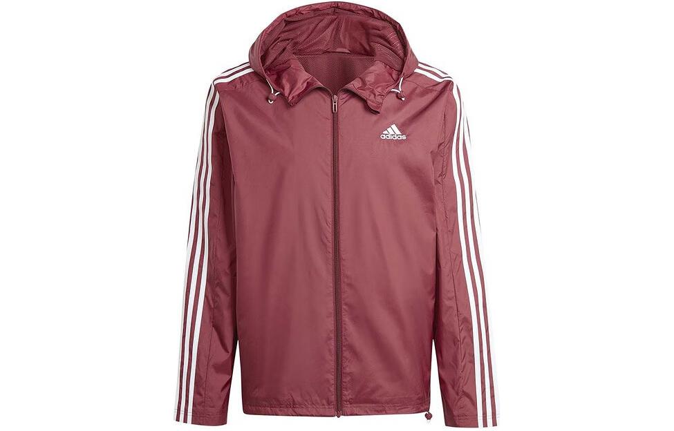 

Куртка Essential3 Stripes Adidas Мужская Тёмно-красная, Красный, Куртка Essential3 Stripes Adidas Мужская Тёмно-красная