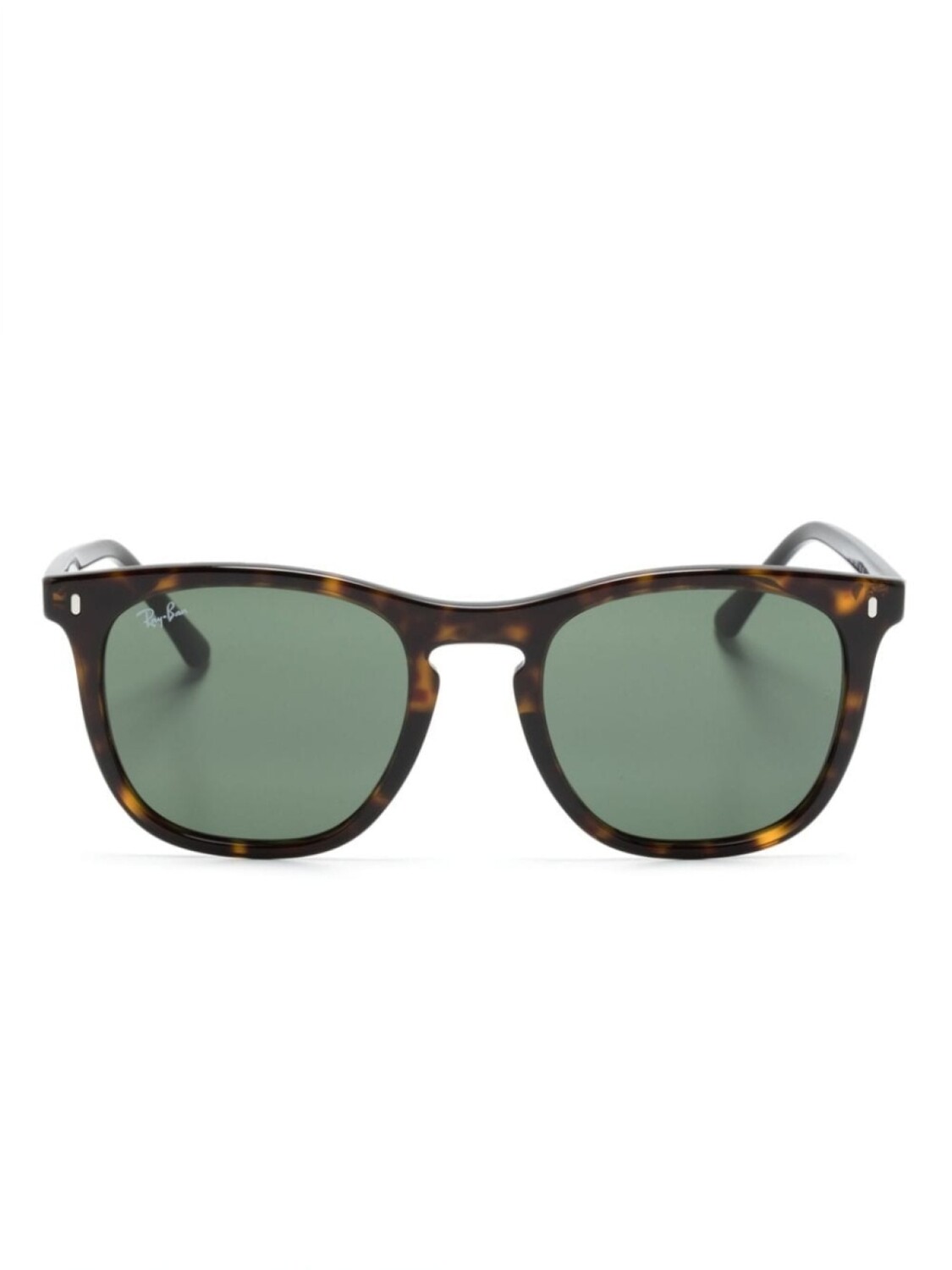 

Ray-Ban солнцезащитные очки RB2210 в квадратной оправе, коричневый