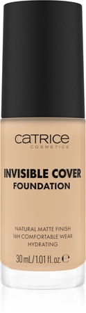

Жидкая основа с матовым покрытием Catrice Invisible Cover Foundation, 005W 30 ml