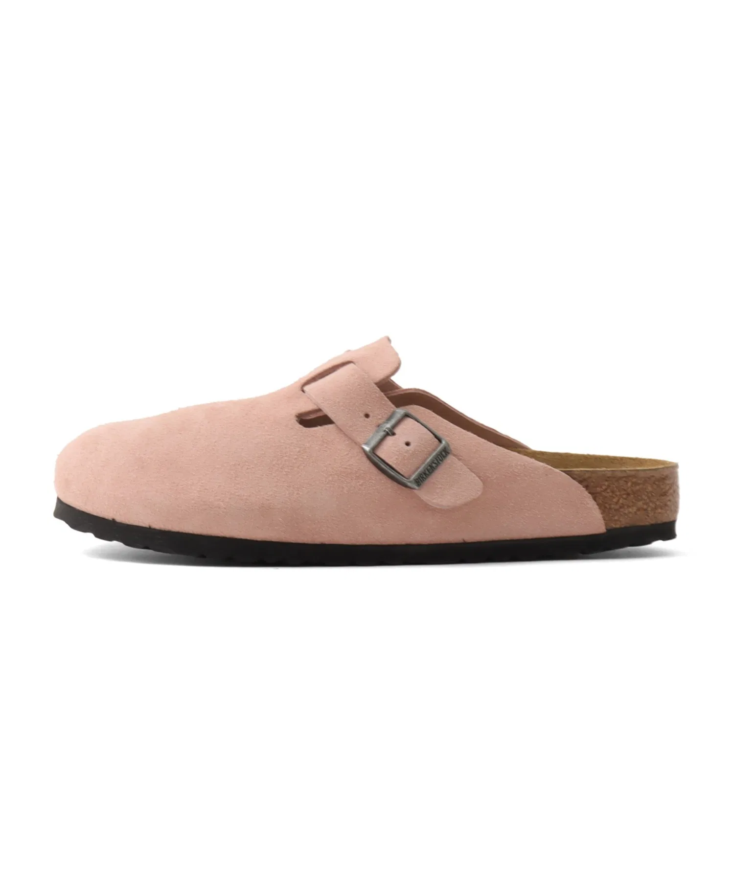 Женские и мужские сандалии BIRKENSTOCK BOSTON LEVE PINK CLAY — фото 4