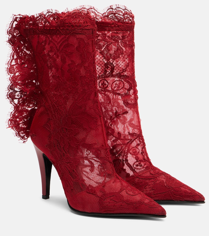 Ботинки Heron 105 с кружевными берцами McQueen, Crimson/Cr/Cri/Cr/Cr