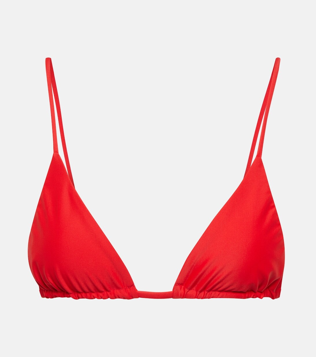 

Верх бикини Via с треугольными чашечками JADE SWIM, красный