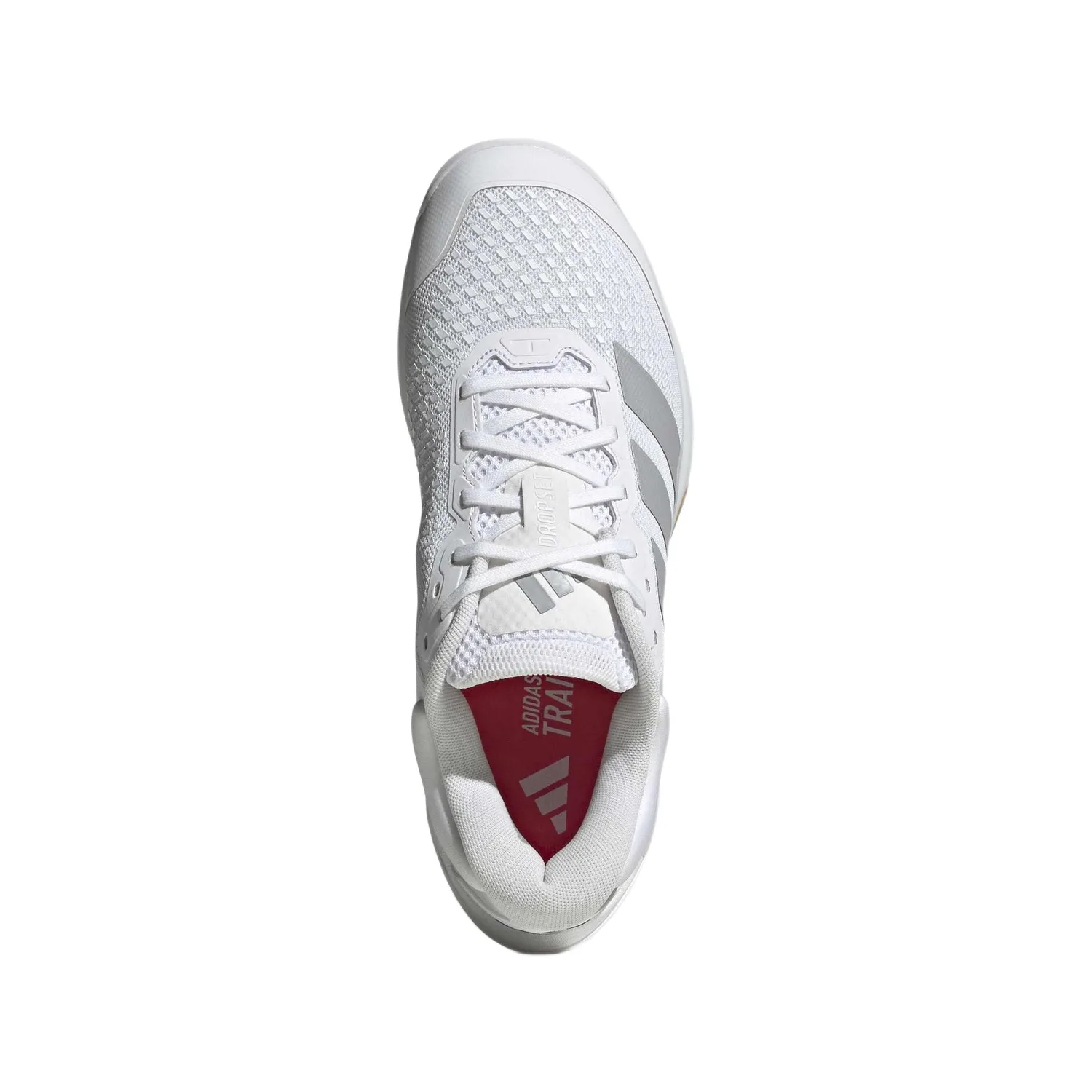 Adidas DROPSET 4 Fabric Support Training Shoes мужские белые silver — фото 4
