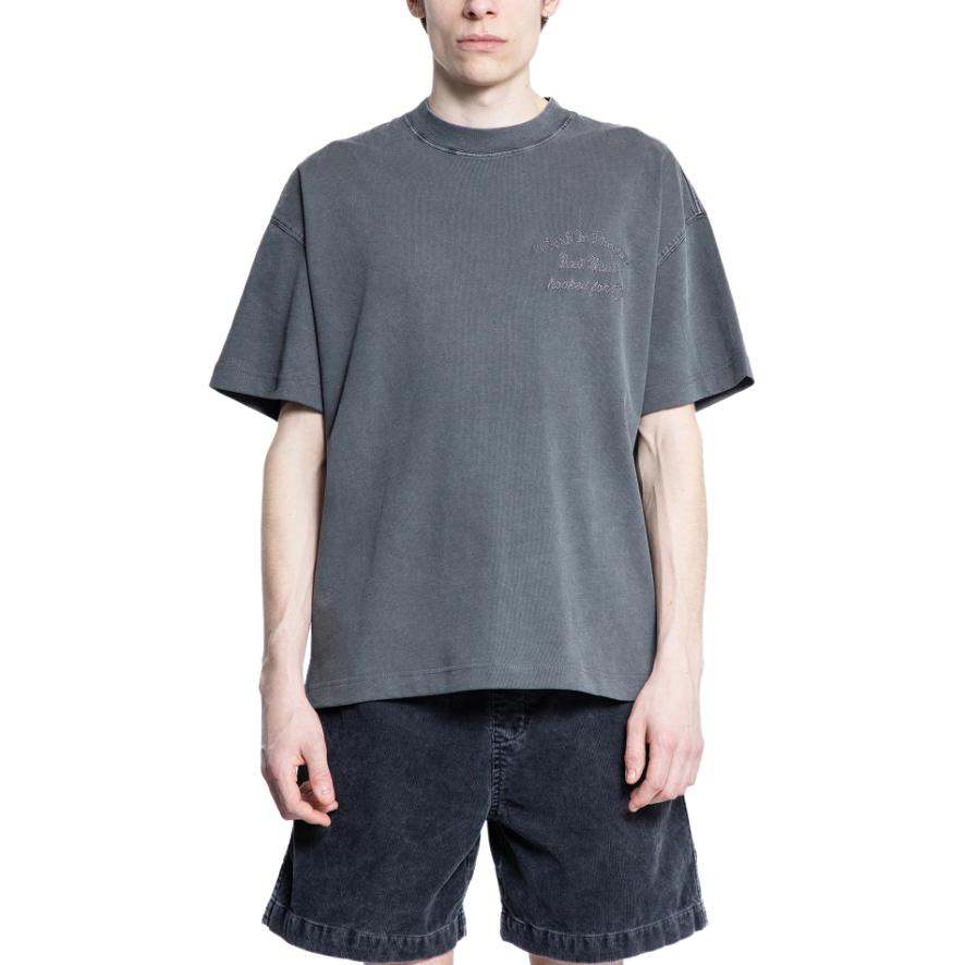 

Футболка из органического хлопка Carhartt Wip, серый