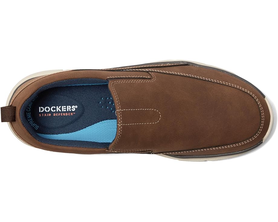 Мужские лоферы Dockers Slater, Dark Tan — фото 2