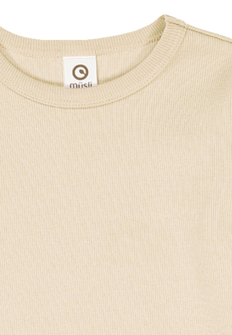 Топ Müsli by GREEN COTTON Long sleeved top, Oak/Beige — фото 3