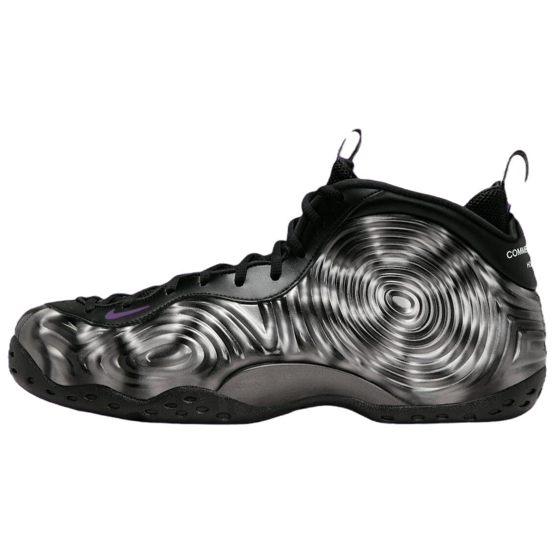 Кроссовки CDG X Nike Air Foamposite One "Cat Eye", черный