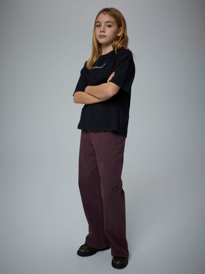 Name it Брюки из саржи NKFROSE WIDE TWILL PANT 5505-AX цвета сассафраса — фото 3