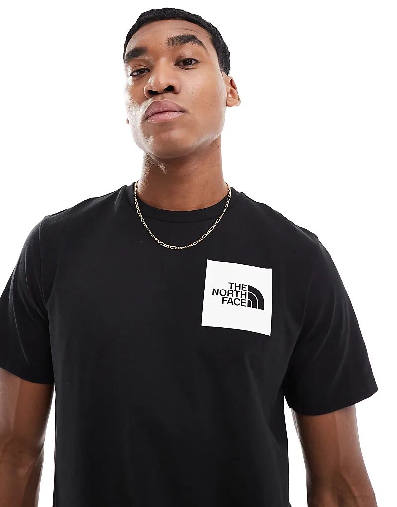 

Футболка North Face Fine черного цвета