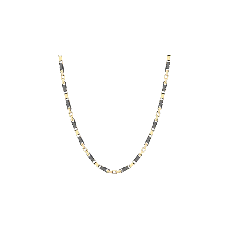 

Кулон zancan из золота 18 карат и черной керамики - kc071g-n Zancan