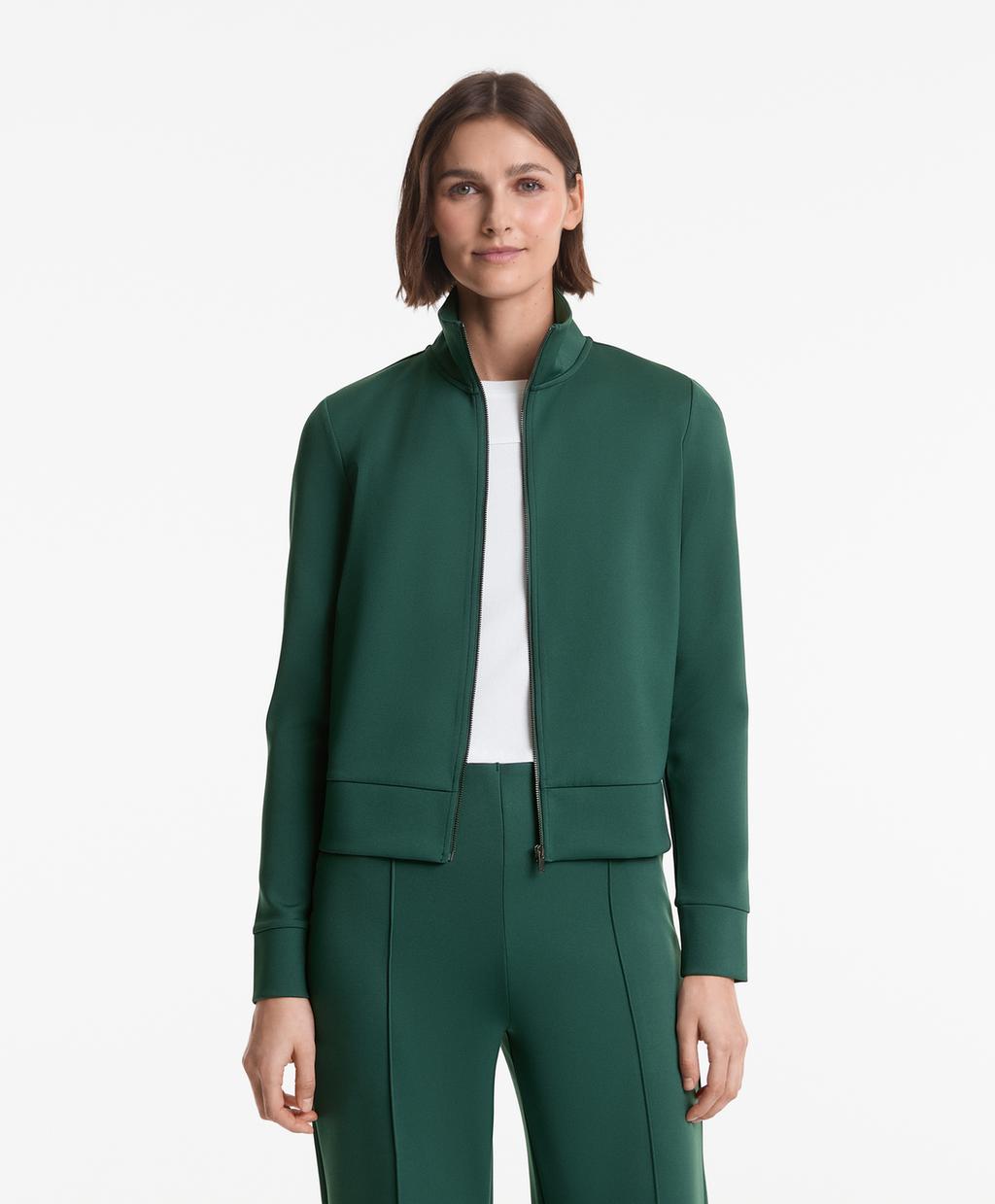 

Куртка с эффектом неопрена Oysho, цвет Pine