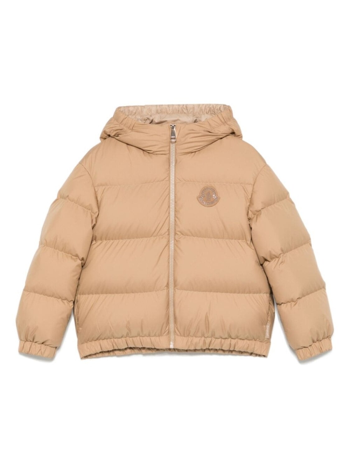 

Пуховик Claritia Moncler Enfant, нейтральный цвет