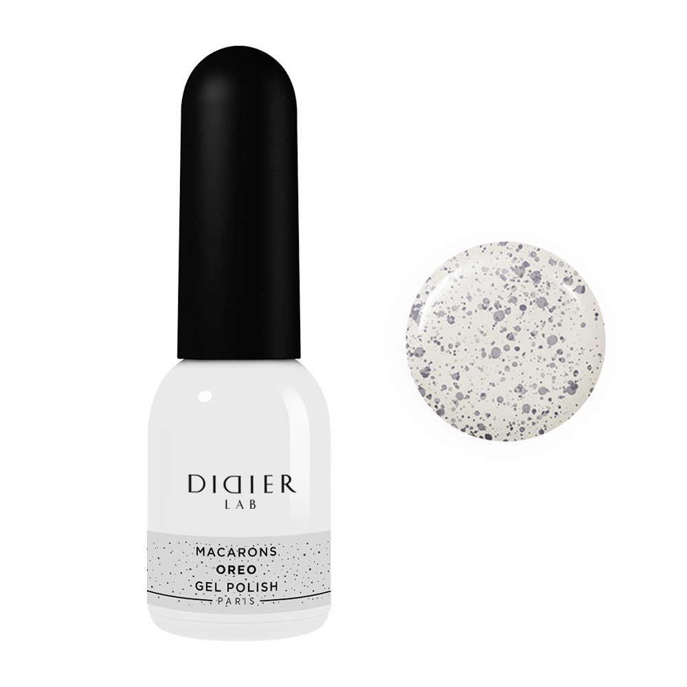 

Гель-Лак для ногтей macarons gel polish Didier Lab, цвет oreo, 10 мл