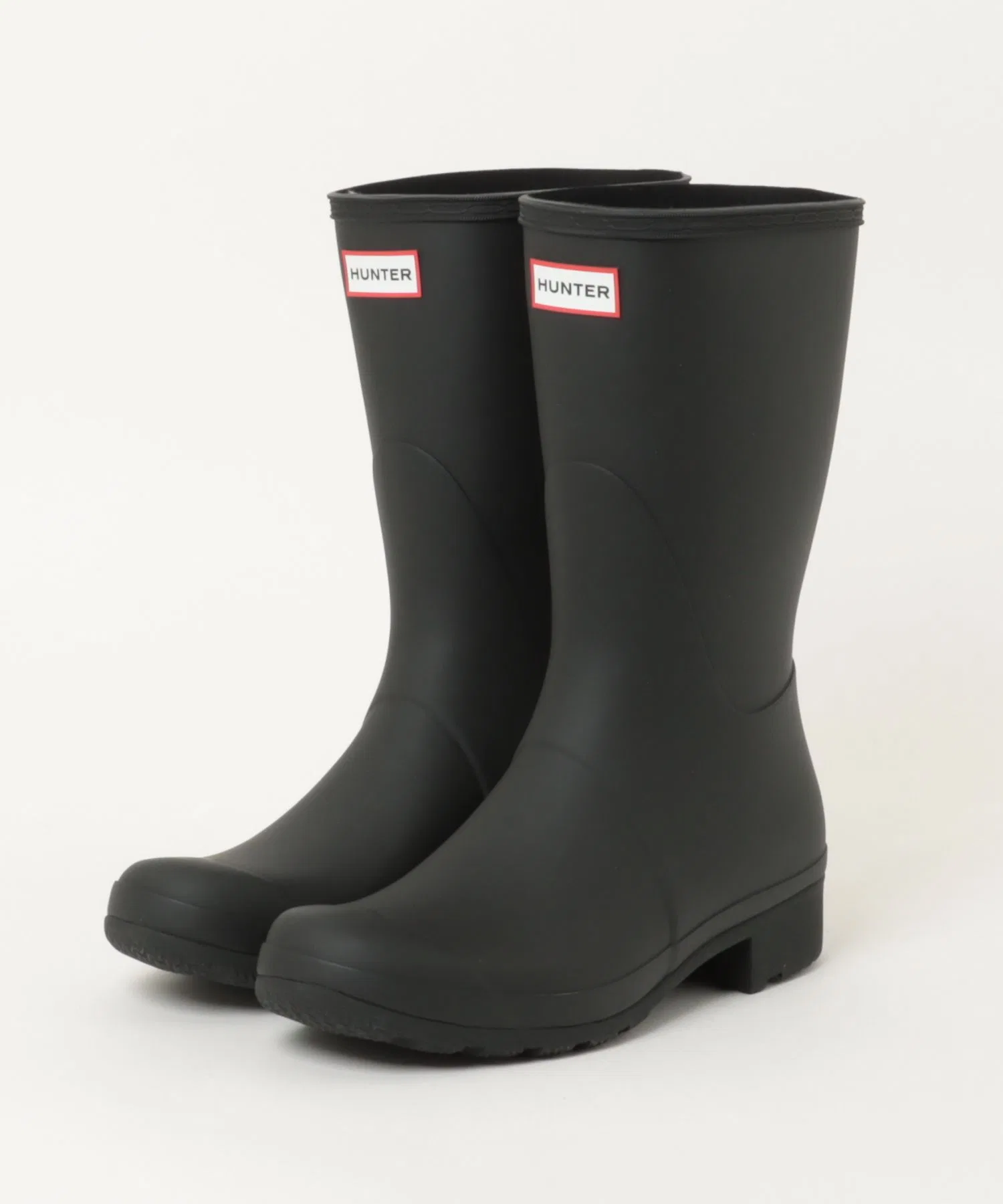 Резиновые сапоги HUNTER Unisex Essential Short Boot UFS2406RMA, черные