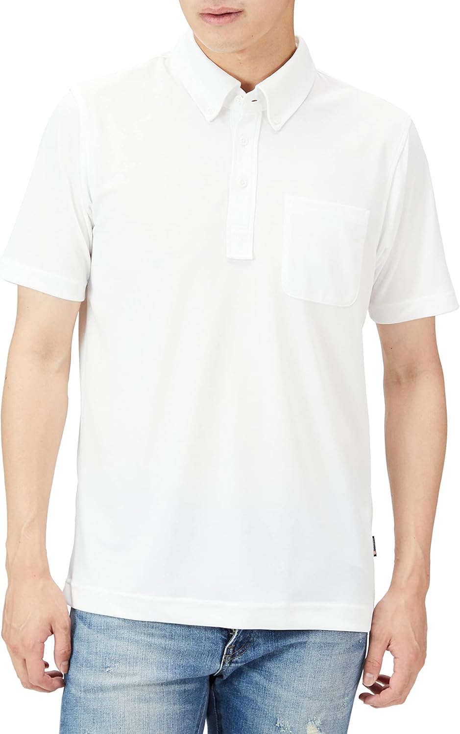 

Рубашка-поло LIFEMAX 4,3 унции, на пуговицах, с покрытием Polygiene, унисекс, для взрослых, белый