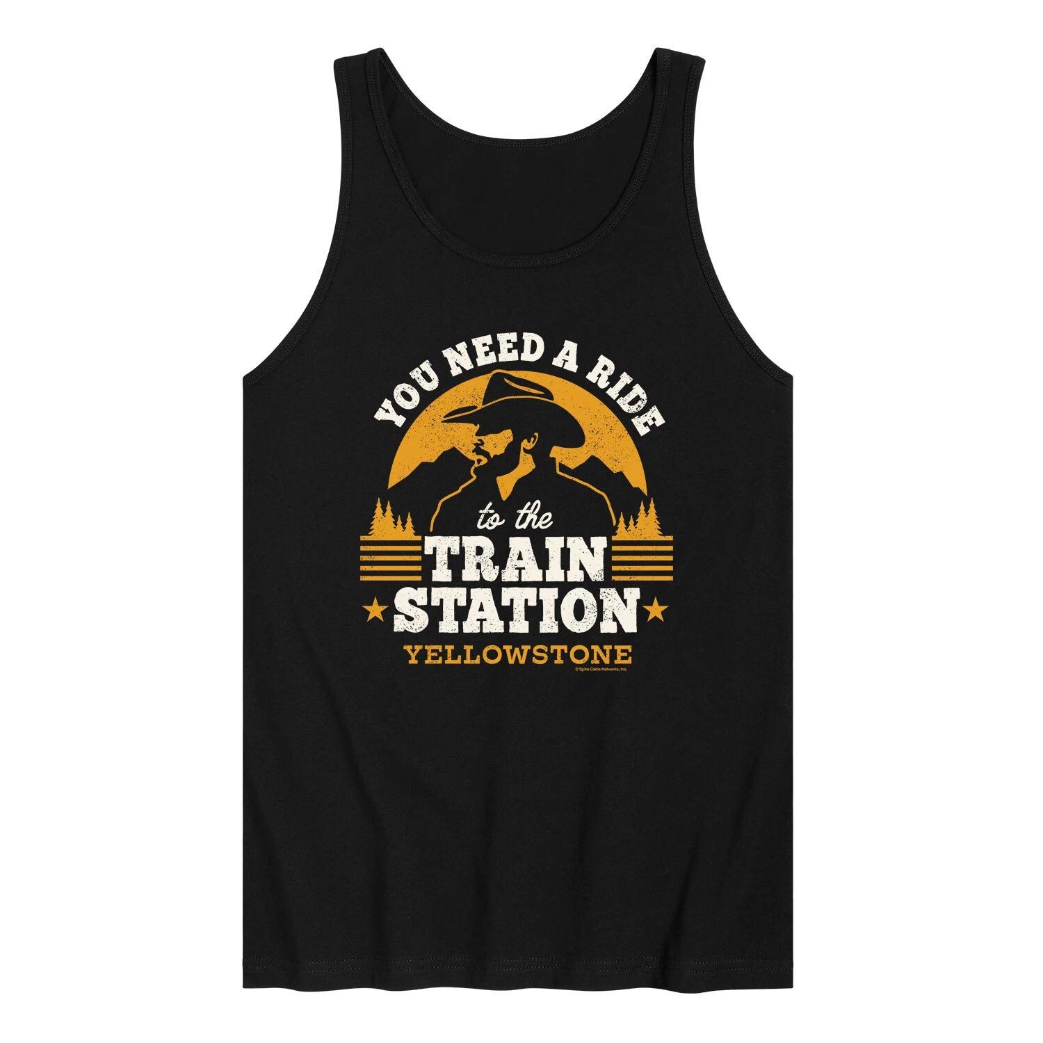 

Мужская майка Yellowstone Train Station Licensed Character