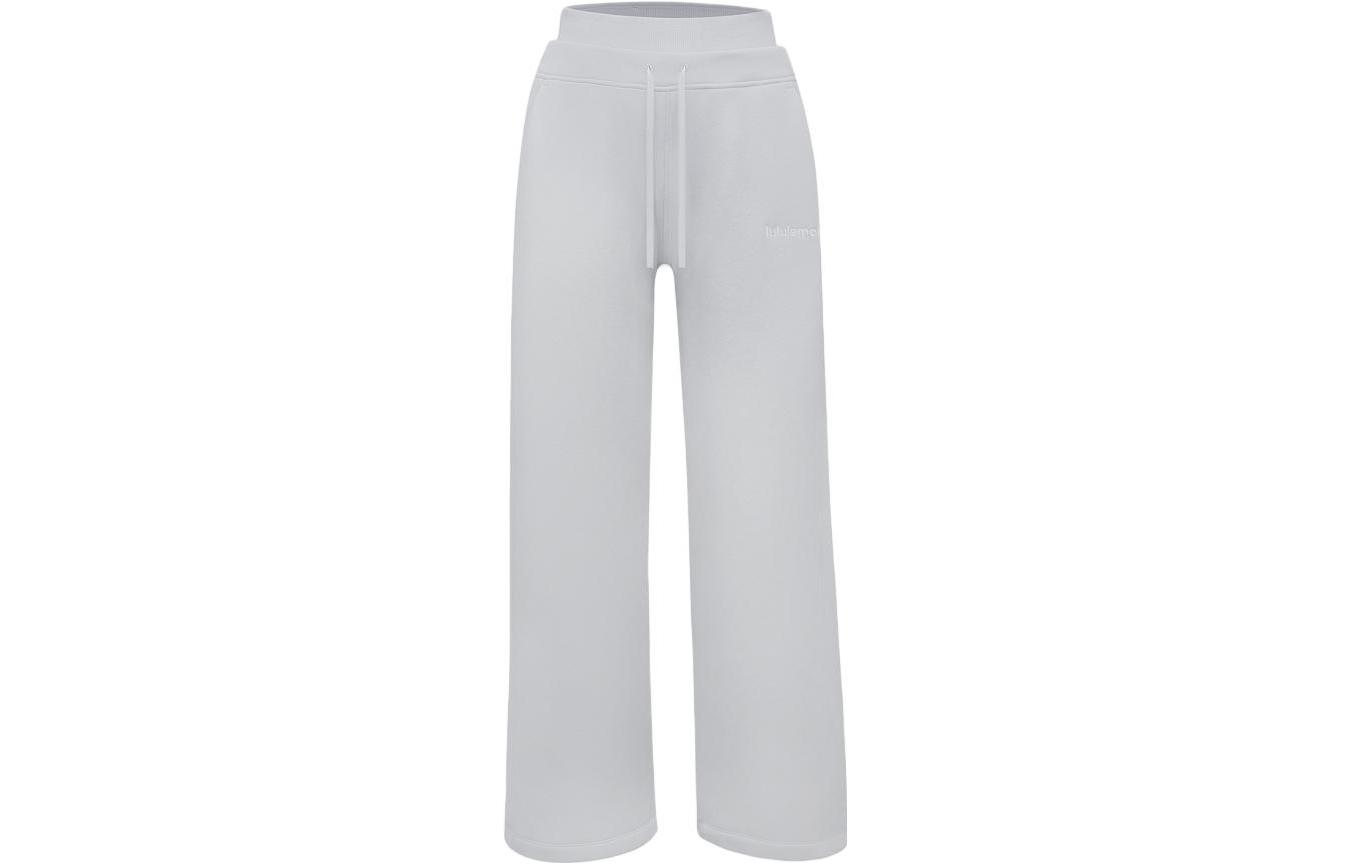 

Вязаные спортивные штаны Women's Lululemon, серебристо-голубой