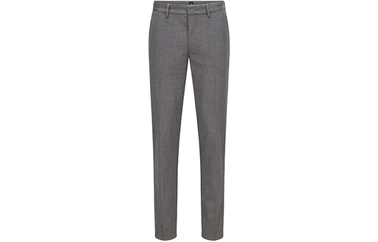 

Hugo Boss Мужские повседневные брюки серого цвета