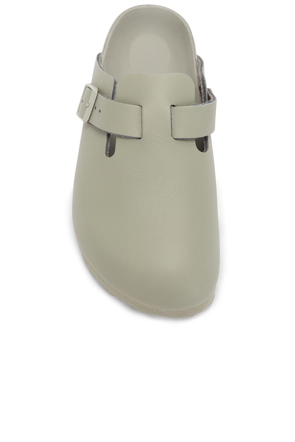 Бостонские изысканные сабо Birkenstock, цвет Mineral Gray — фото 4