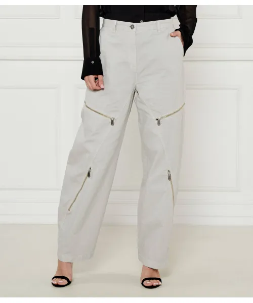 

Черные вечерние брюки Regular fit Pinko, серый