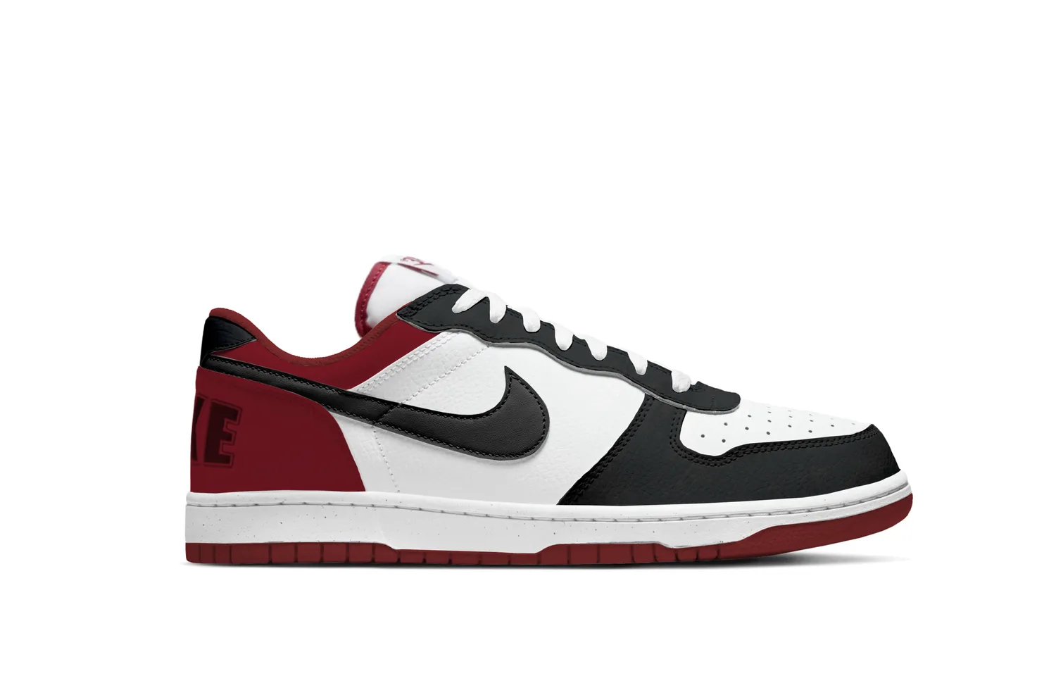 Nike Кроссовки для скейтбординга Big Leaping Ahead Low Top мужские красные белые — фото 3