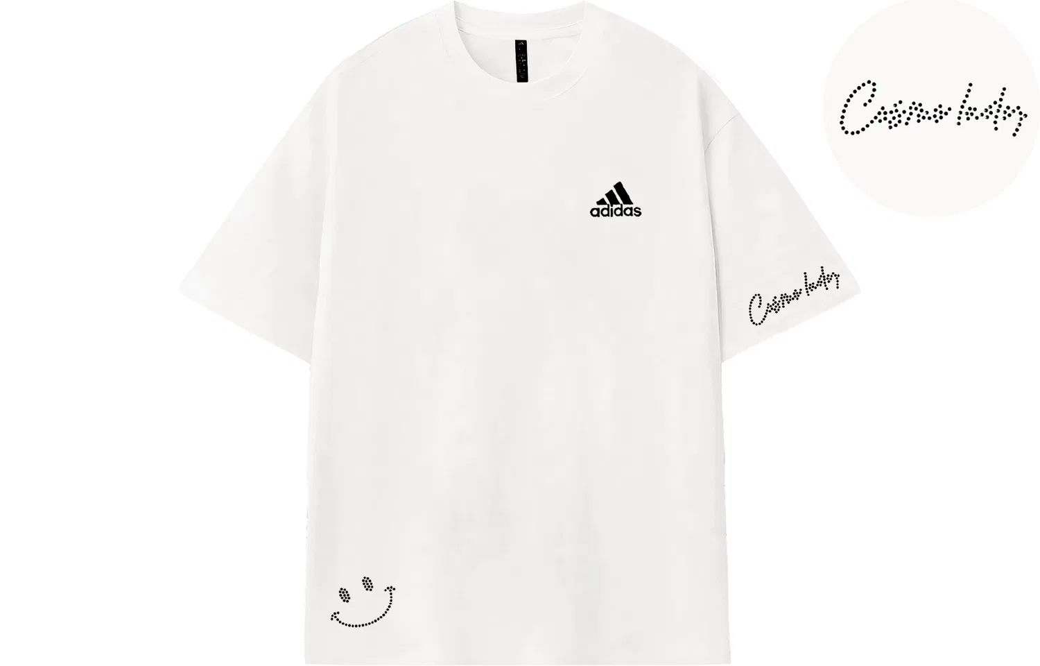 Футболка хлопковая Adidas MUST HAVES Unisex Ecru — фото 3