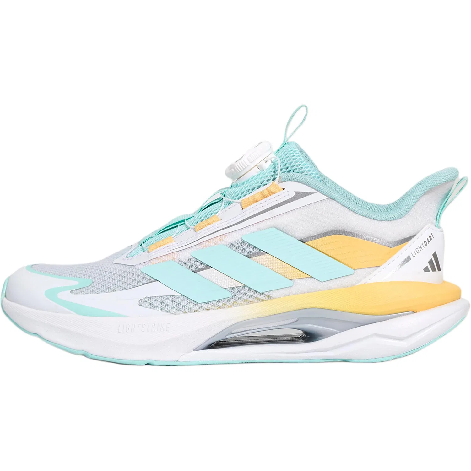 Кроссовки Lightdart Habu Fabric Low top Running Shoes Yellow White Blue Kids' Adidas