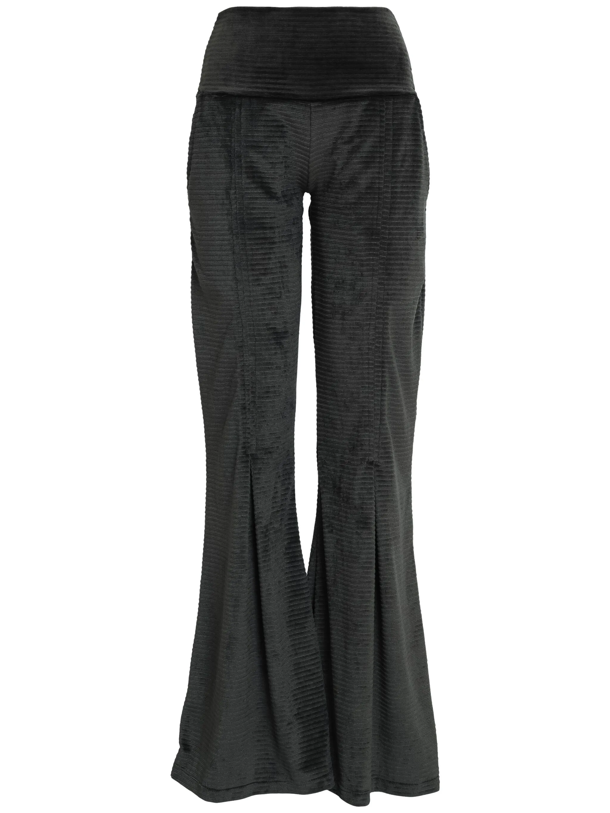 

Расклешенные вельветовые брюки Amir Slama, черный