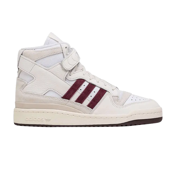 

Кроссовки adidas Packer Shoes x Forum 84 High College Pack - Collegiate Maroon, кремовый