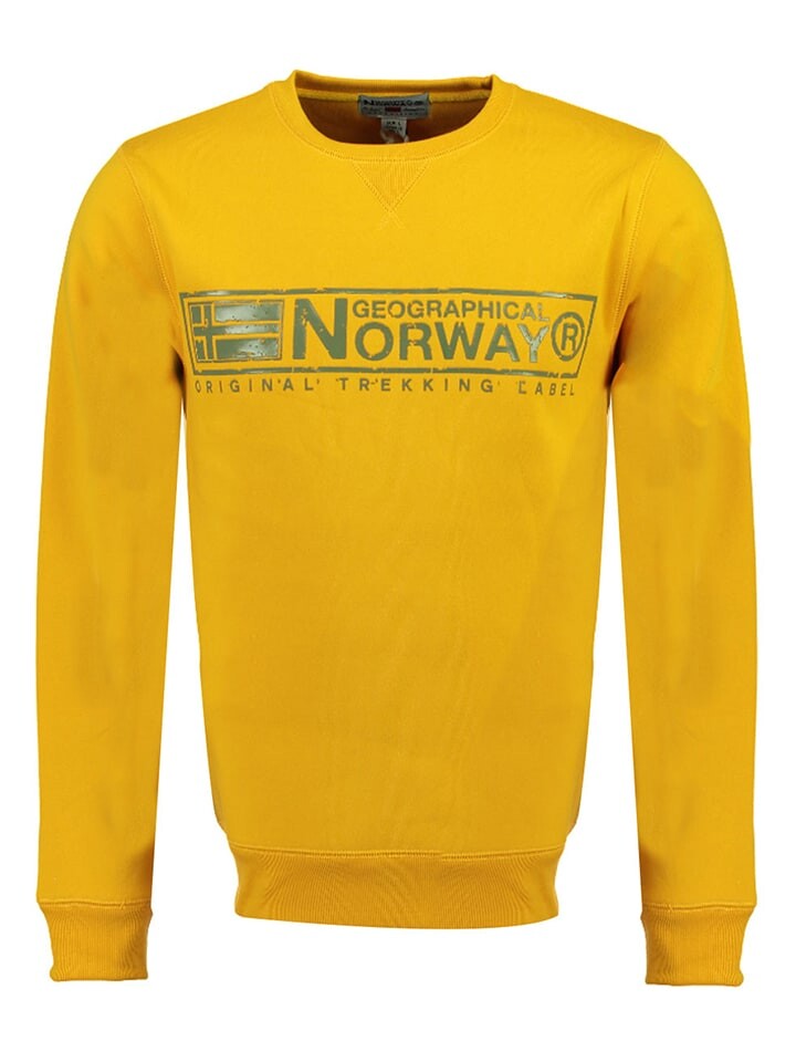 

Толстовка Geographical Norway Sweatshirt Gantoine, цвет Senf