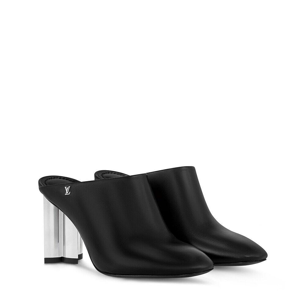 Закрытые мюли Silhouette Louis Vuitton, черный